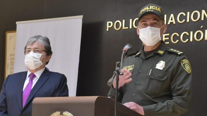 policia colombiana
