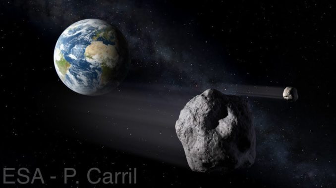 asteroide tierra