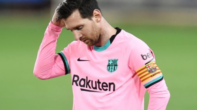 messi sad
