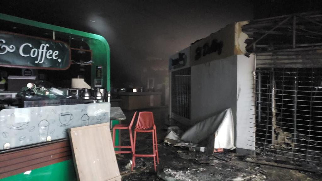 Incendio en el Albán Borja La República EC