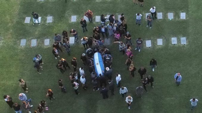 maradona cementerio