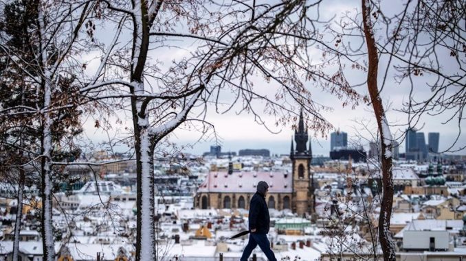 PRAGA CON NIEVE