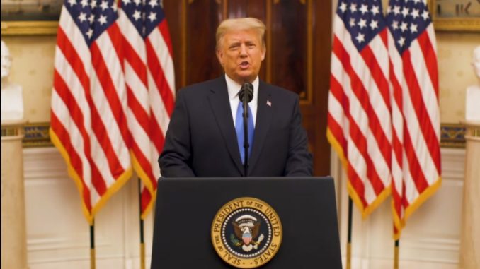 Trump despedida