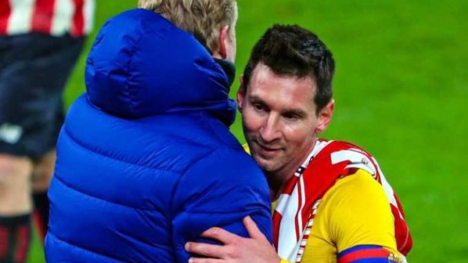 koeman messi Koeman