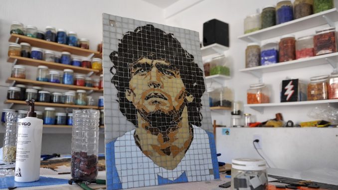 Murales por toda Argentina para conmemorar la vida y hechos de Maradona maradona
