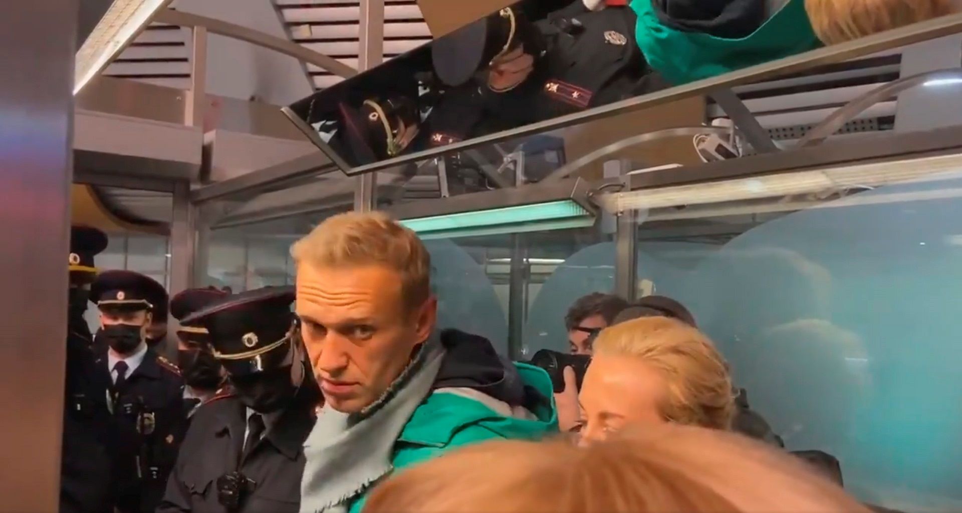 navalni capturado moscú