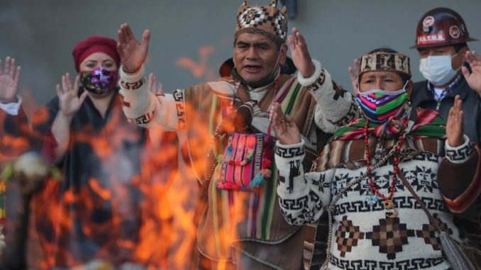 rito ancestral Bolivia