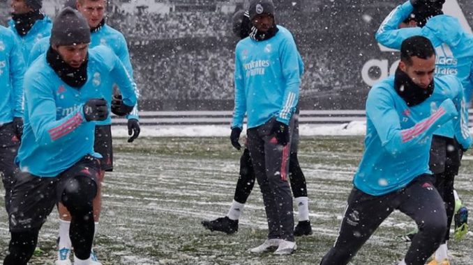 rm nieve Madrid