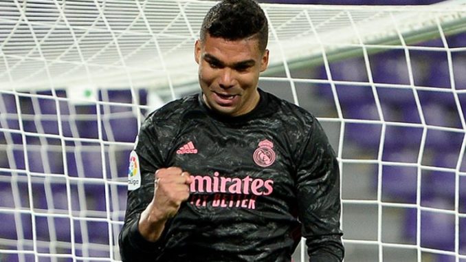 casemiro la liga casemiro