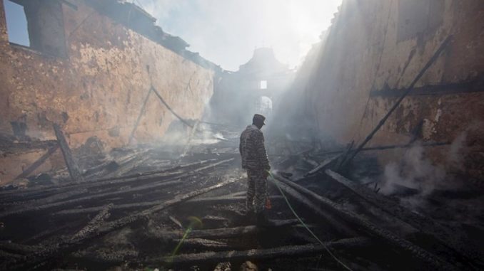 incendio templo mexico
