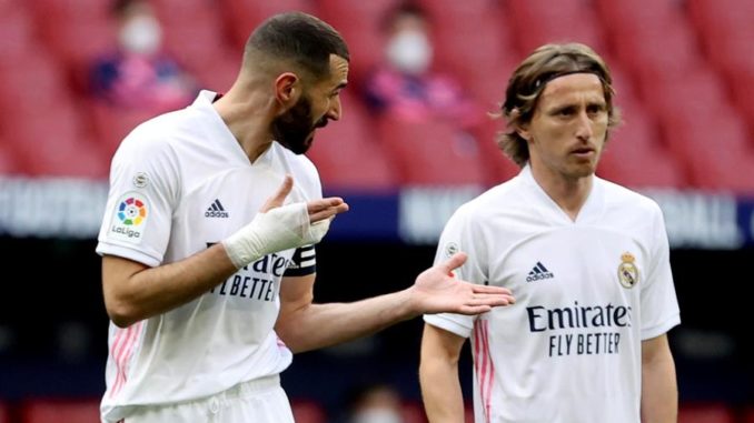 karim y modric benzema y modric