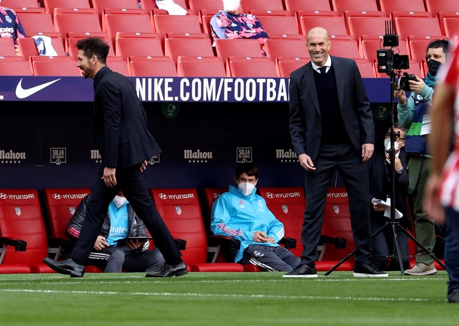 zidane y cholo simeone