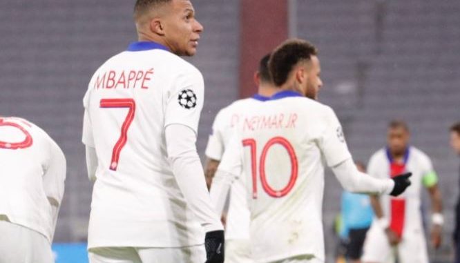 neymar mbappe psg mbappé
