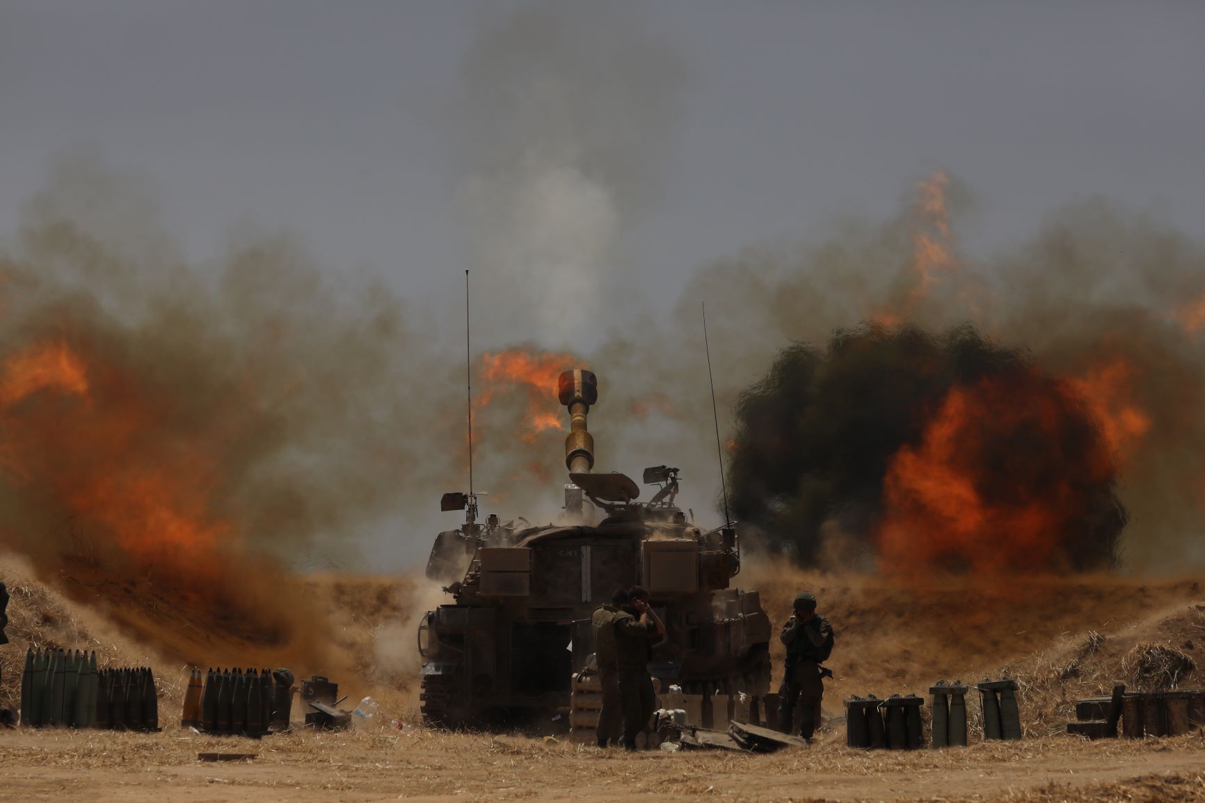 artillería israel