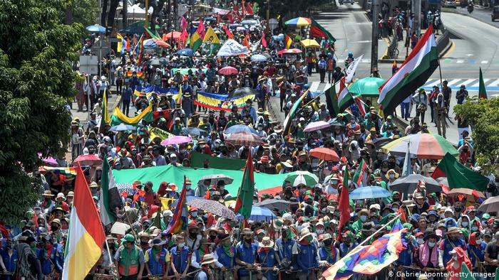 colombia indigena protesta