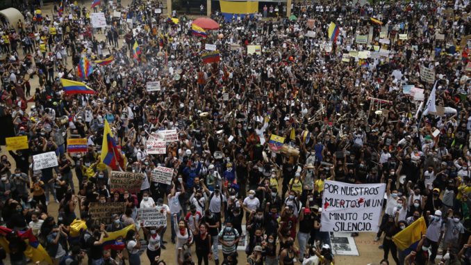 colombia protestas tres