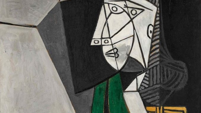 mujer verde picasso