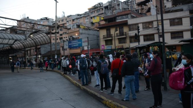 paro transporte quito