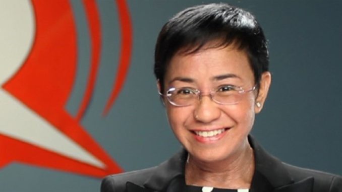 periodista Maria Ressa filipina gana premio