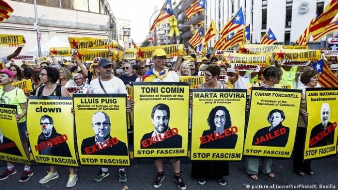 independentistas catalanes presos
