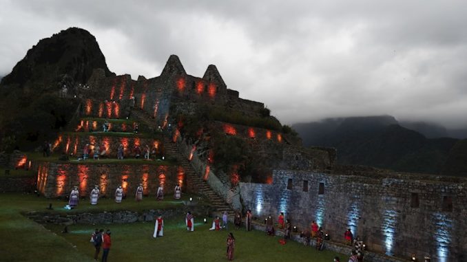 Machu Pichu aniversario