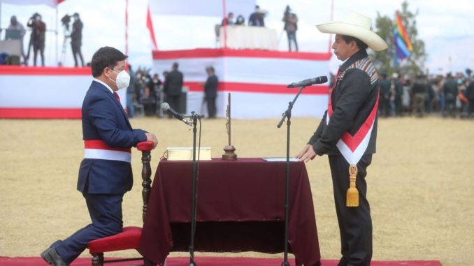 castillo primer ministro