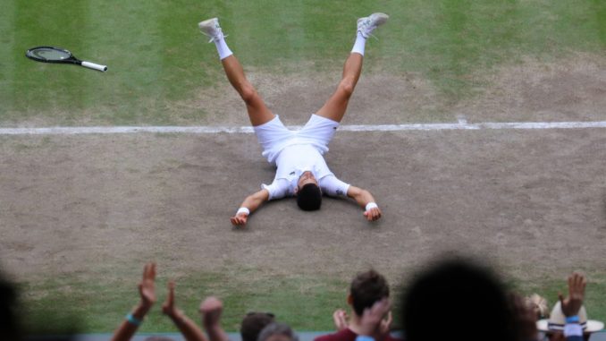 djokovic wimbledon gana