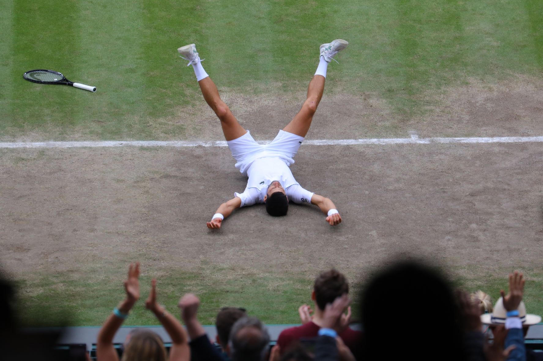 djokovic wimbledon gana