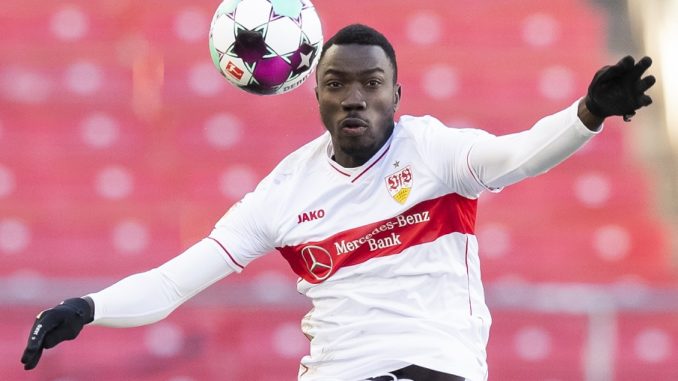 El delantero del Stuttgart Silas Wamangituka