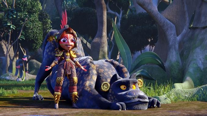 Maya y el arbol