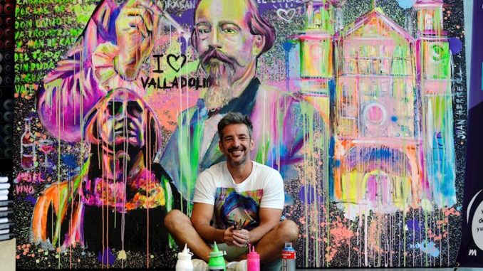 homenaje a Valladolit artista Rrn´r