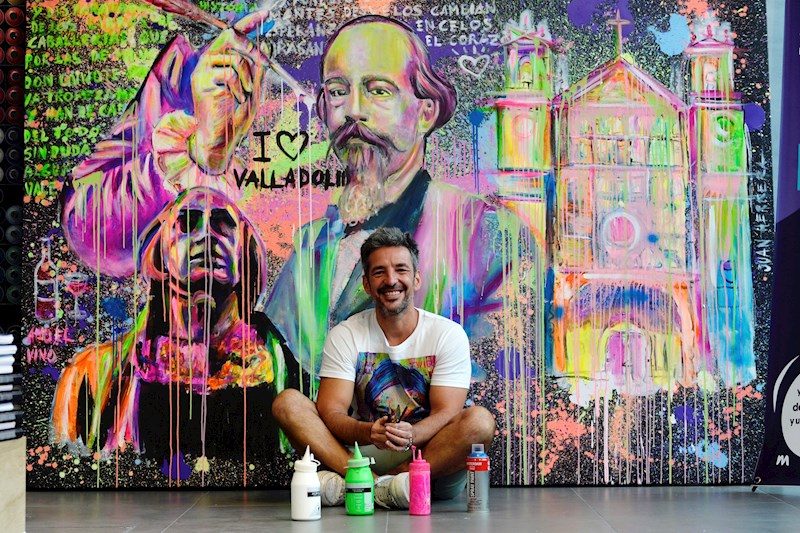 homenaje a Valladolit artista Rrn´r