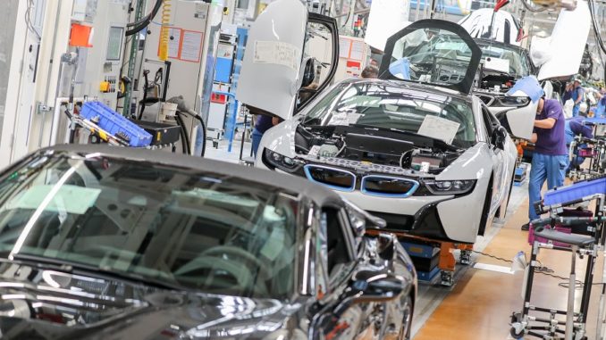 Producción de BMW en Leipzig, Alemania