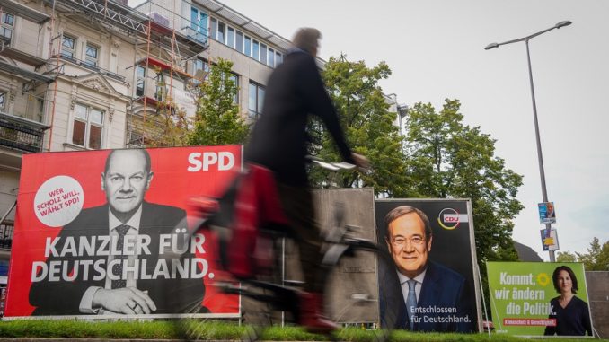 Reñido cierre electoral en Alemania
