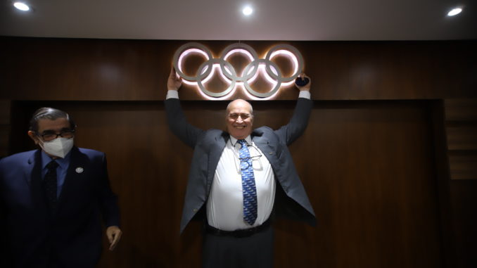 Jorge Delgado Panchana, nuevo presidente del Comité Olímpico.