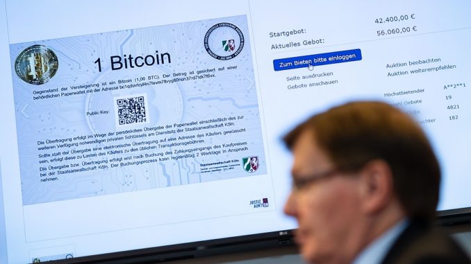 Subasta de bitcoin