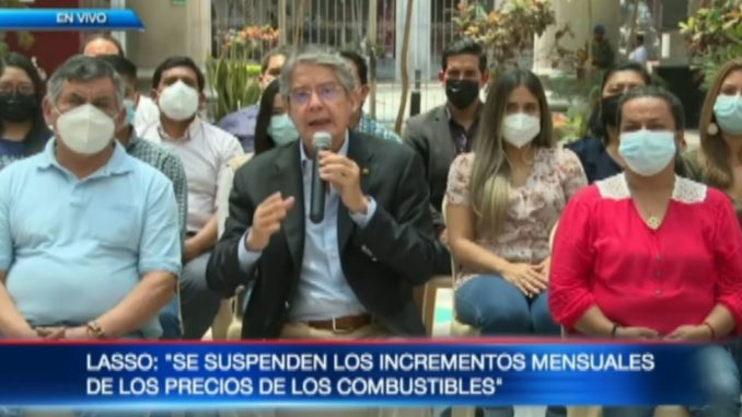 Lasso Mensaje Subsidios