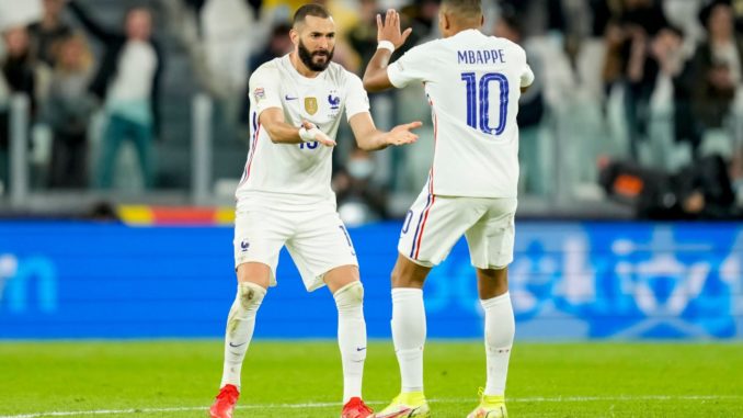 benzema mbappe