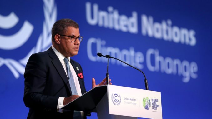 Climate Change Conference COP26 in Glasgow