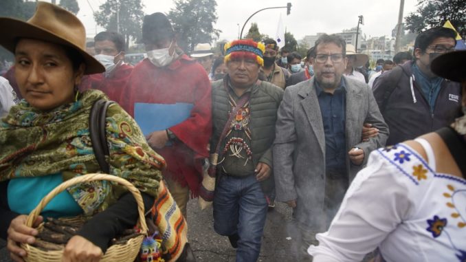 Líderes indígenas