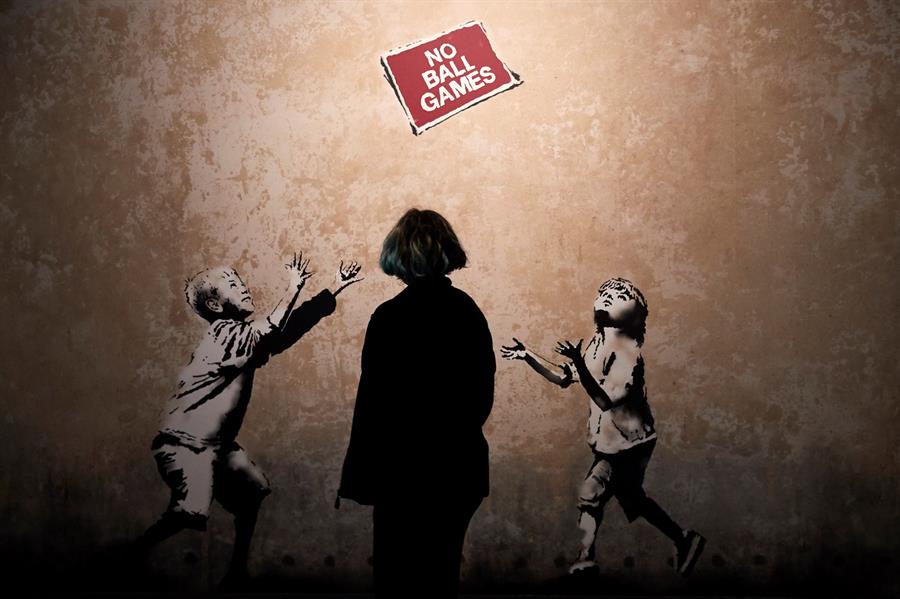 expo Banksy Barcelona