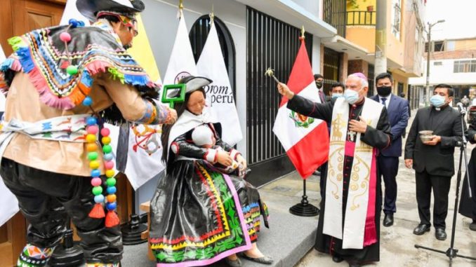 pesebre peru plaza san pablo