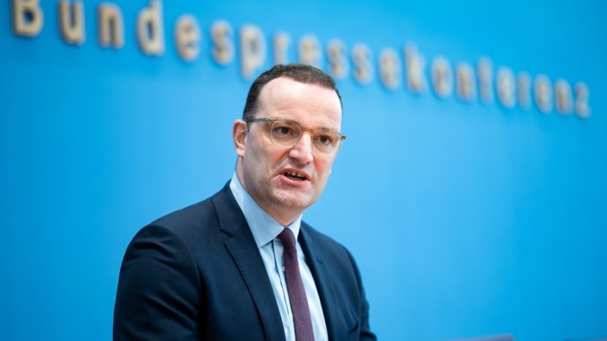 Jens Spahn, ministro de Salud de Alemania