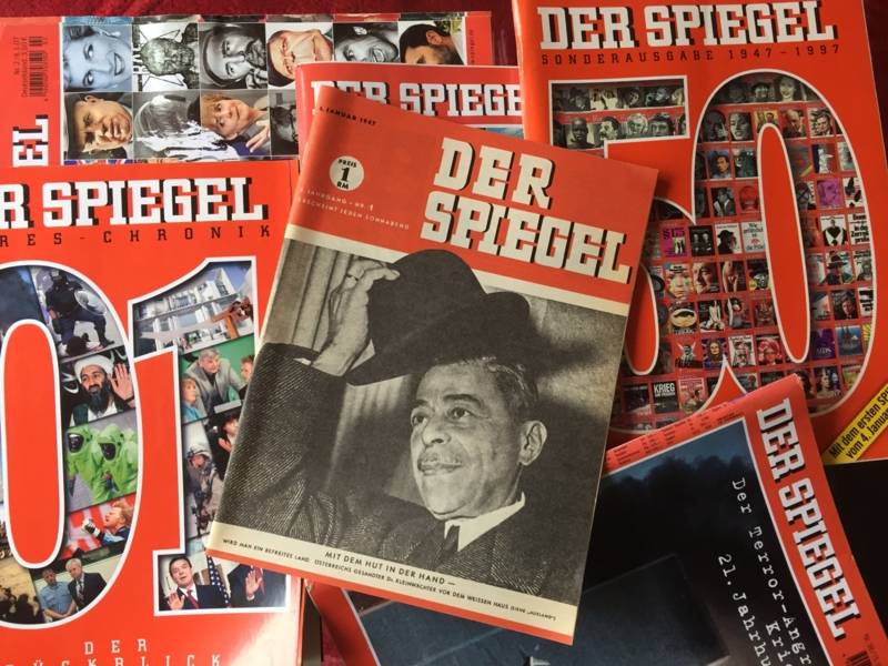 Die deutsche Wochenzeitung „Der Spiegel“ wird 75 Jahre alt