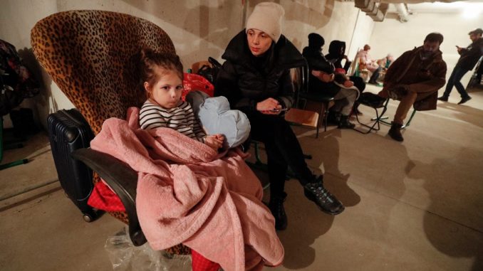 Situation in Ukraine after beginning of Russian attack