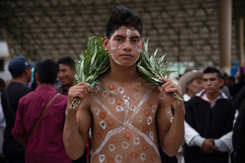 Mayas del sur de México festejan el carnaval que marca «el cierre» del ciclo agrícola