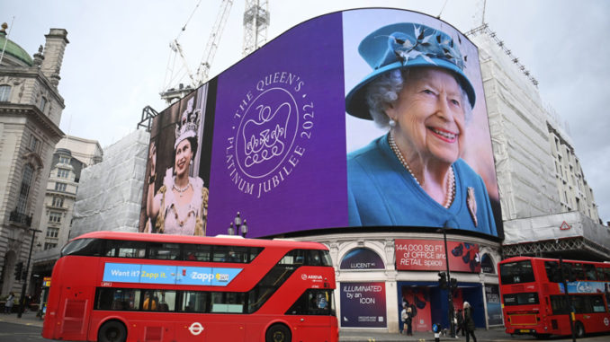 Jubileo de Platino de la reina Isabel II de Inglaterra