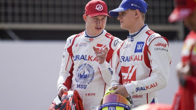 Mick Schumacher y Nikita Masepin