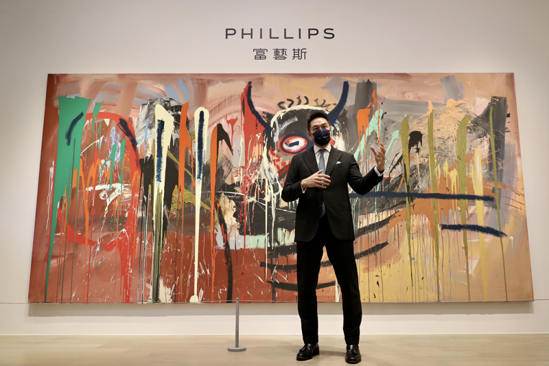 Media preview on exhibition of Japanese billionaire Yuzaku Maezawa collection