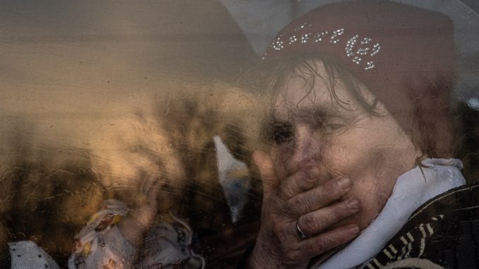 Evacuees from Mariupol and Melitopol amid Russian invasion of Ukraine
